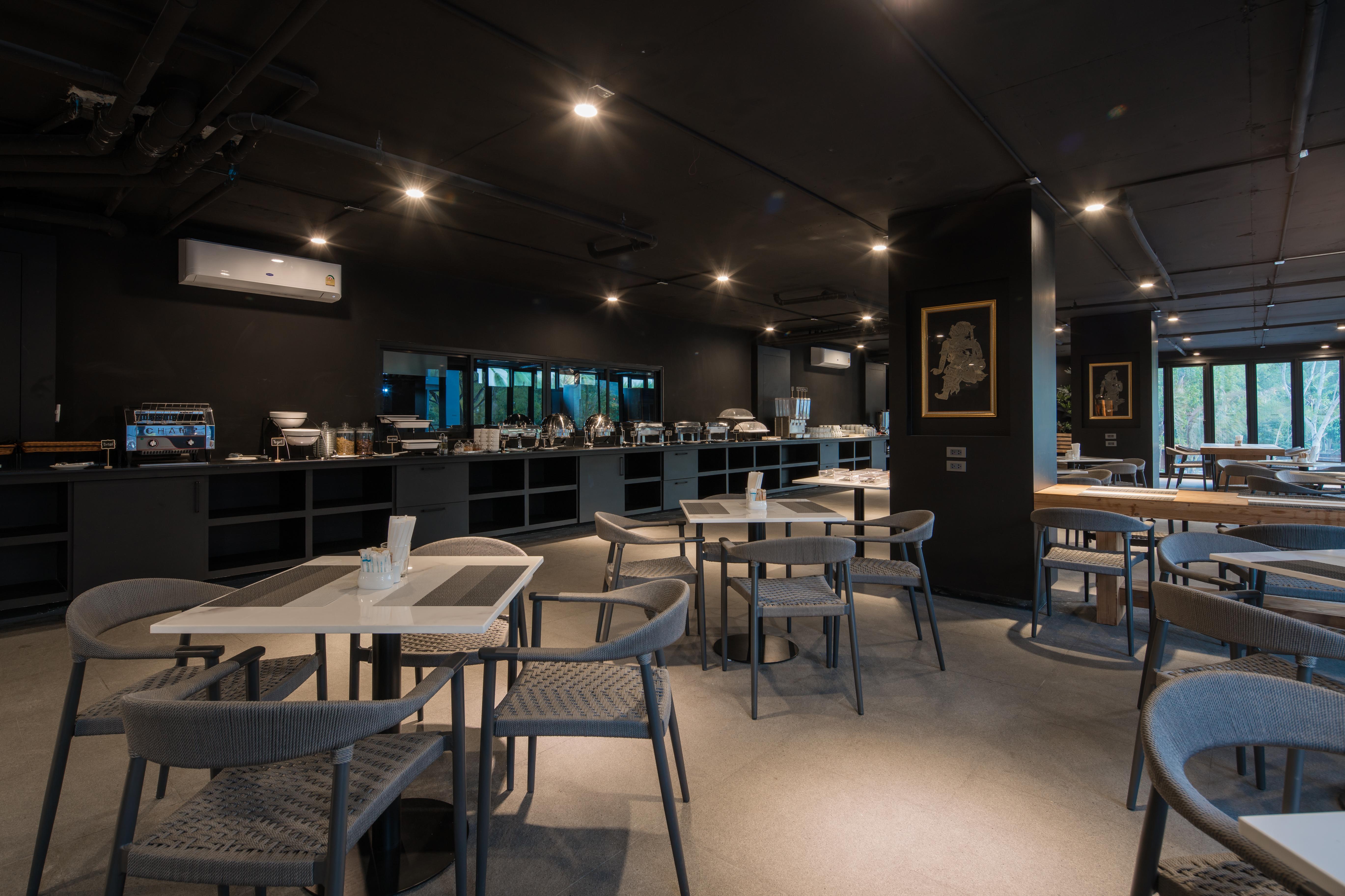Citygate Kamala Resort And Residence - Official Account Buitenkant foto The interior of the restaurant