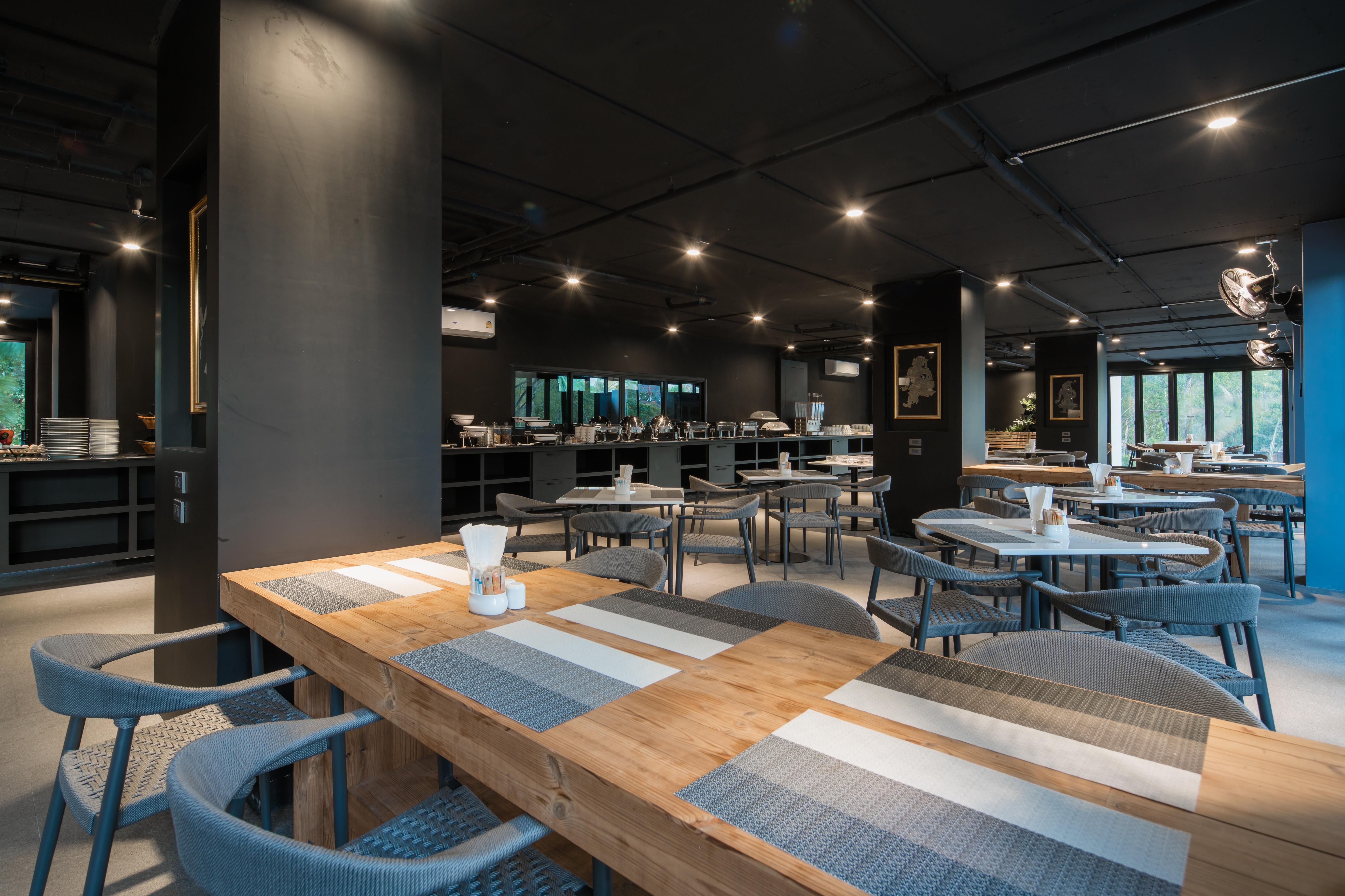 Citygate Kamala Resort And Residence - Official Account Buitenkant foto The interior of the restaurant
